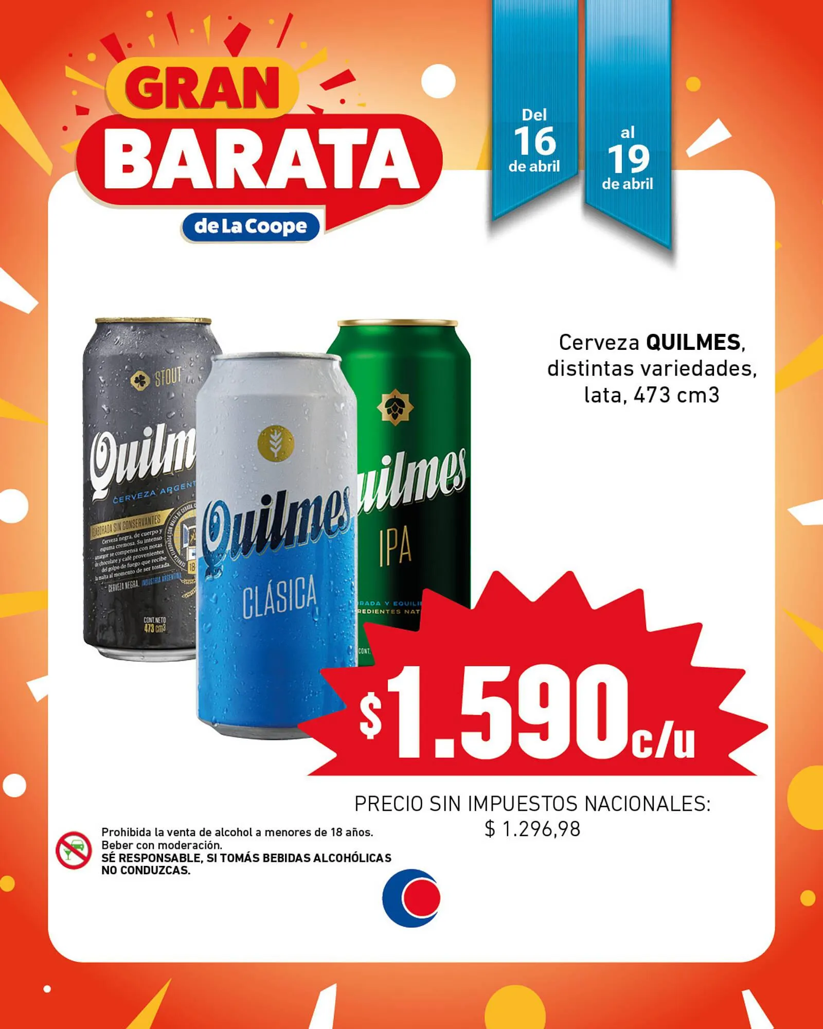 Ofertas de Catálogo Cooperativa Obrera 16 de abril al 19 de abril 2026 - Página 5 del catálogo