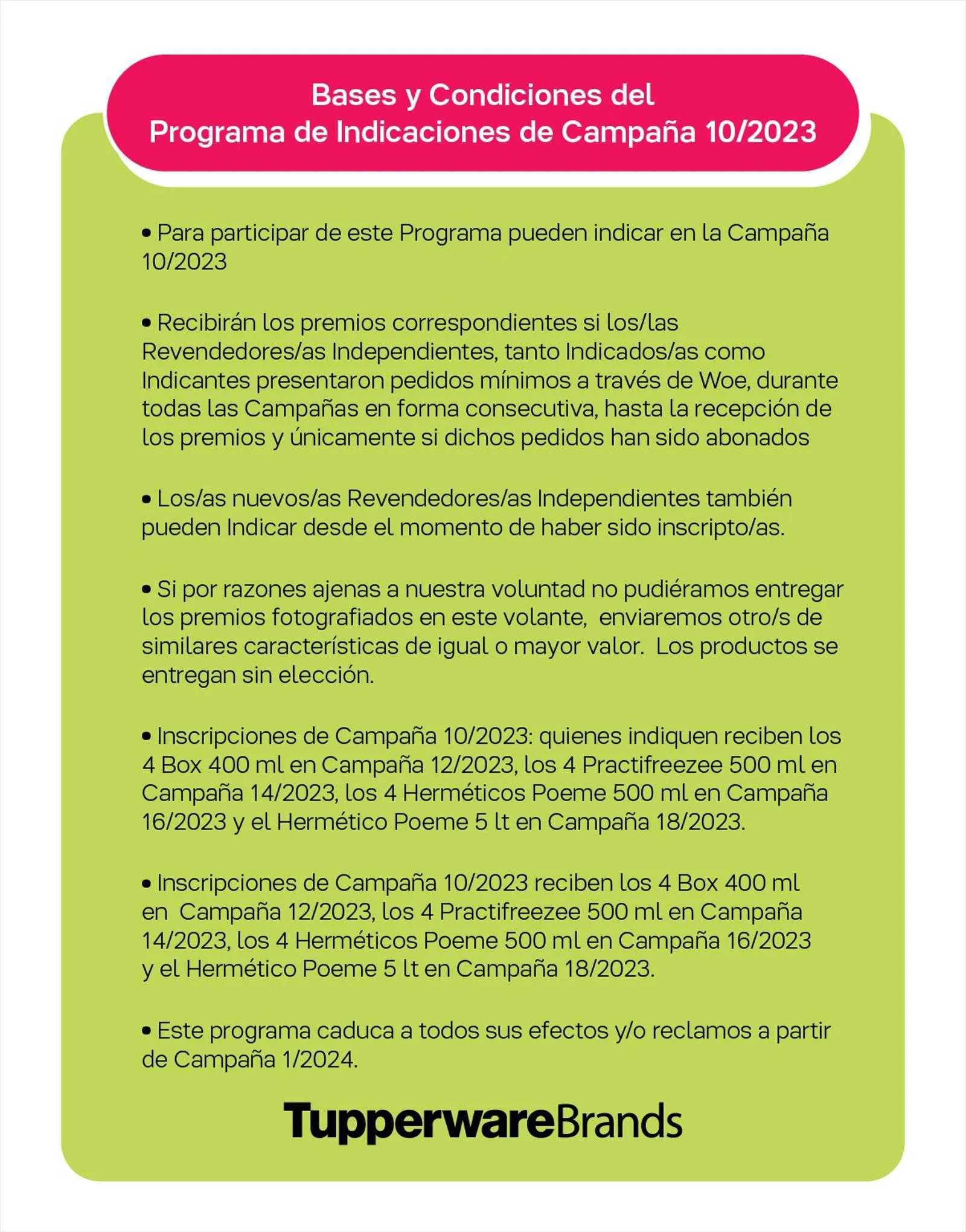 Ofertas de Catálogo Tupperware 29 de agosto al 10 de septiembre 2023 - Página 4 del catálogo