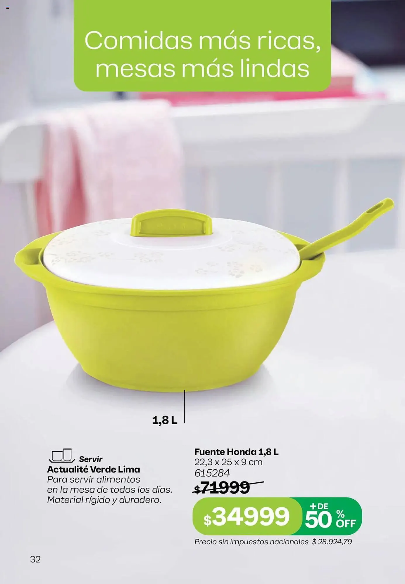 Ofertas de Catálogo Tupperware 23 de julio al 6 de agosto 2025 - Página 33 del catálogo
