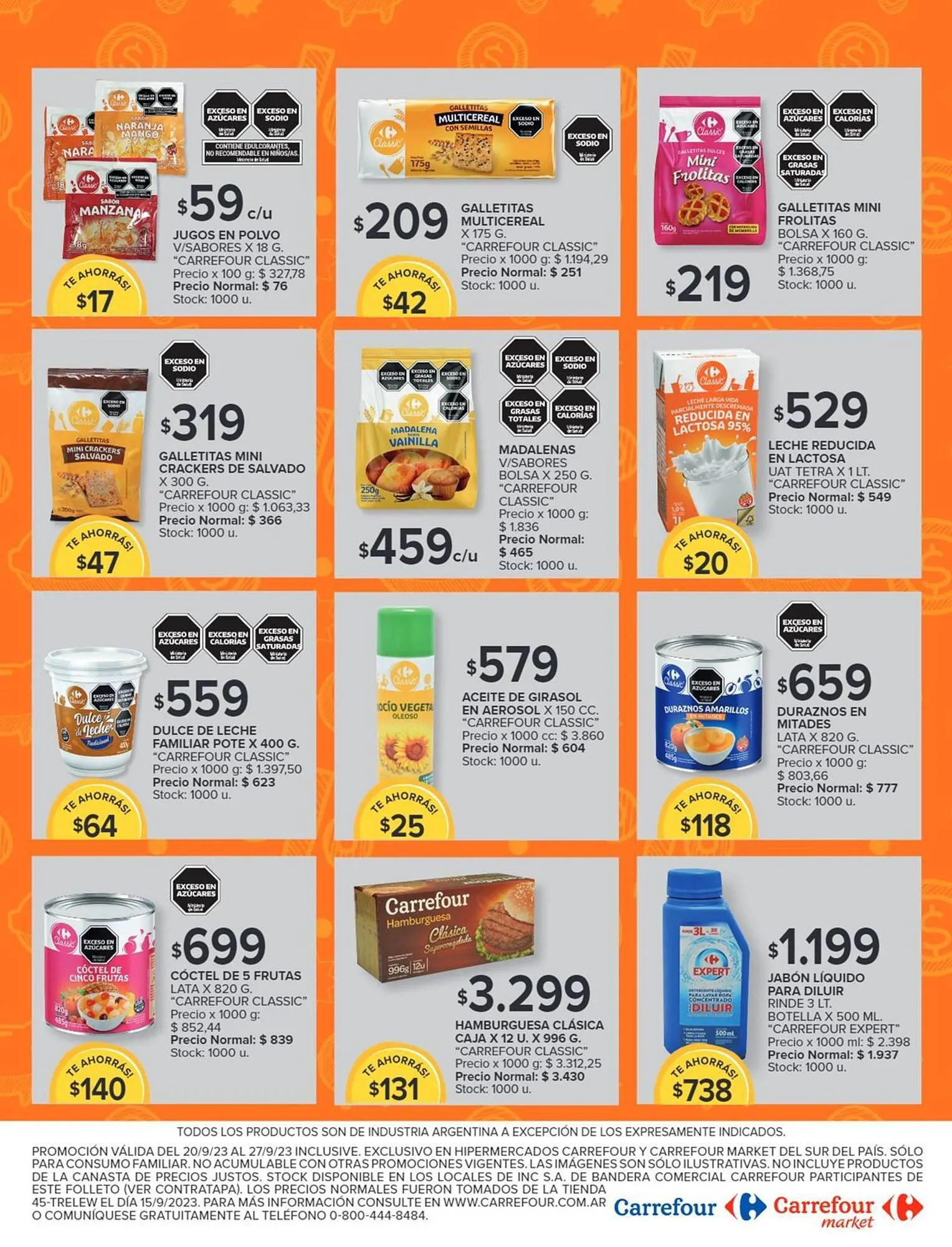 Ofertas de Catálogo Carrefour 21 de septiembre al 27 de septiembre 2023 - Página 18 del catálogo