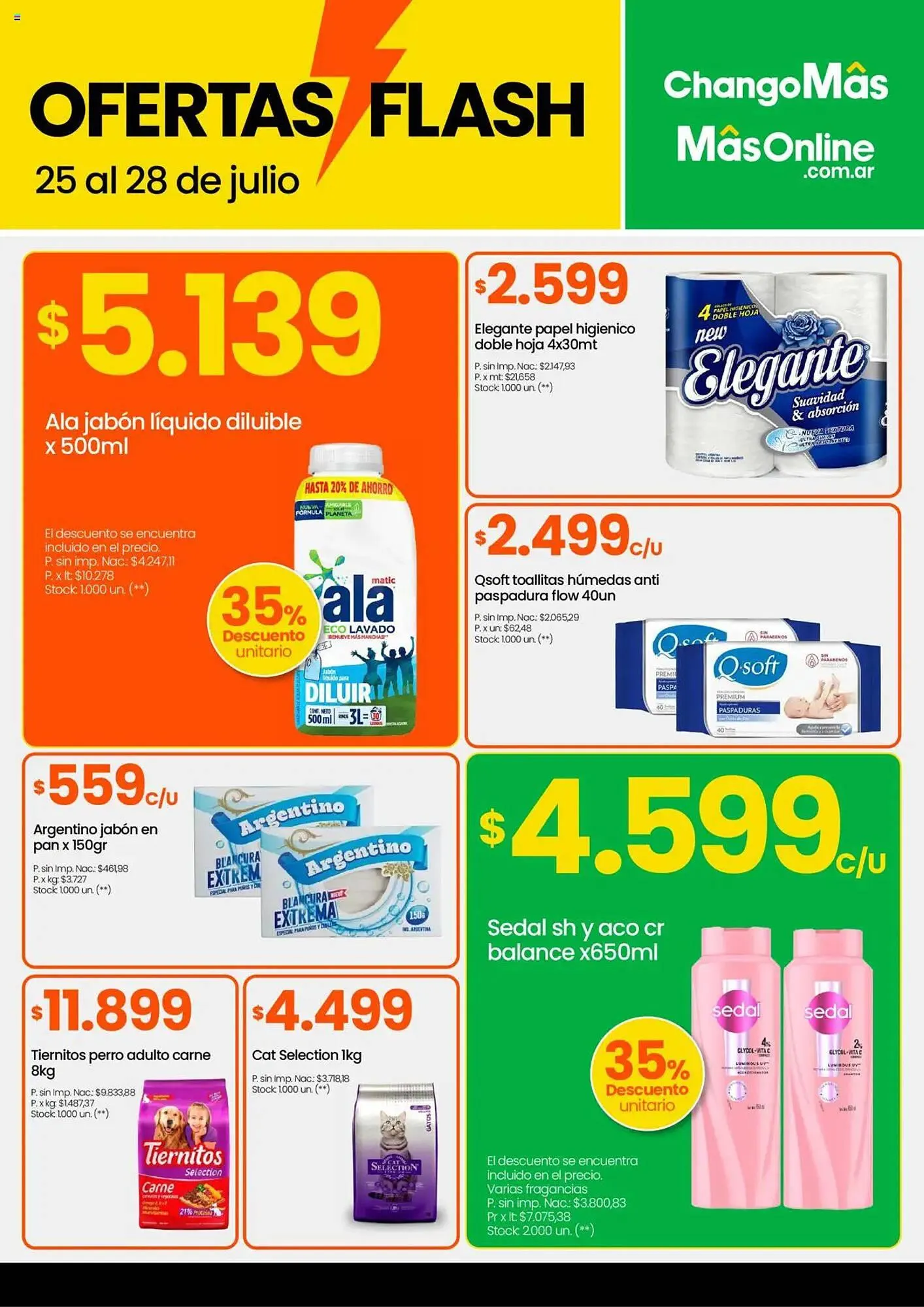 Ofertas de Catálogo Changomas 25 de julio al 28 de julio 2025 - Página 5 del catálogo