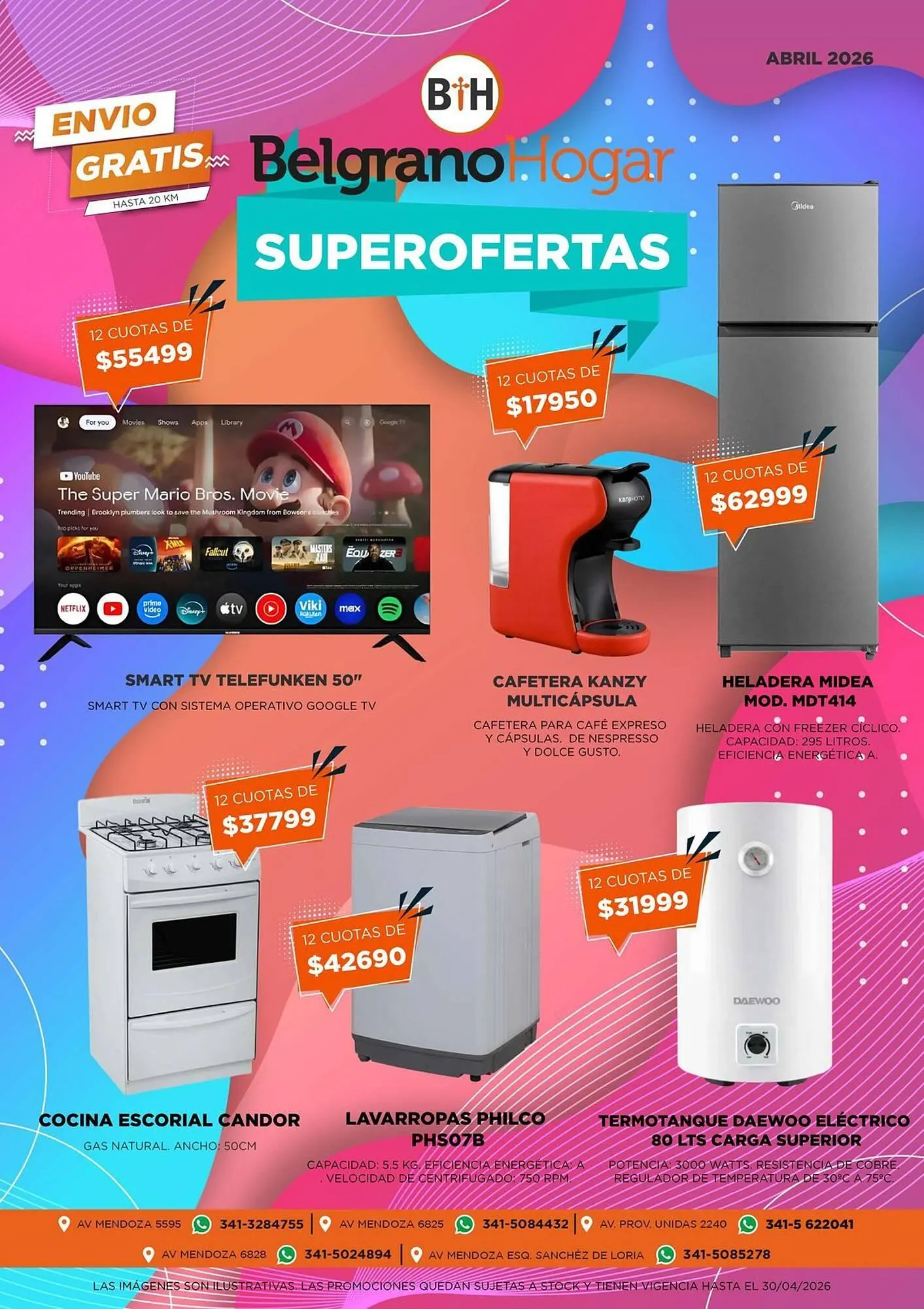 Ofertas de Catálogo Belgrano Hogar 9 de abril al 30 de abril 2026 - Página 1 del catálogo