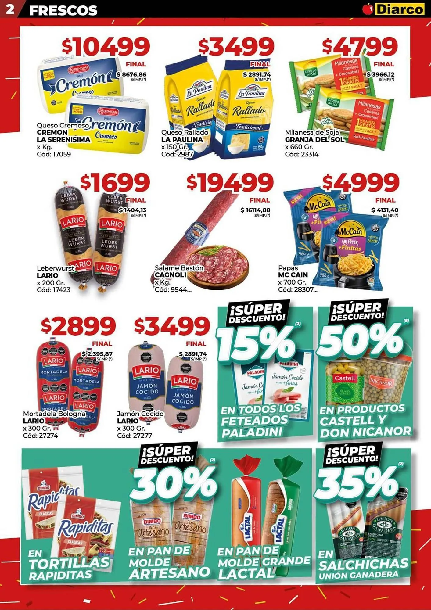 Ofertas de Catálogo Diarco 2 de junio al 6 de junio 2025 - Página 2 del catálogo