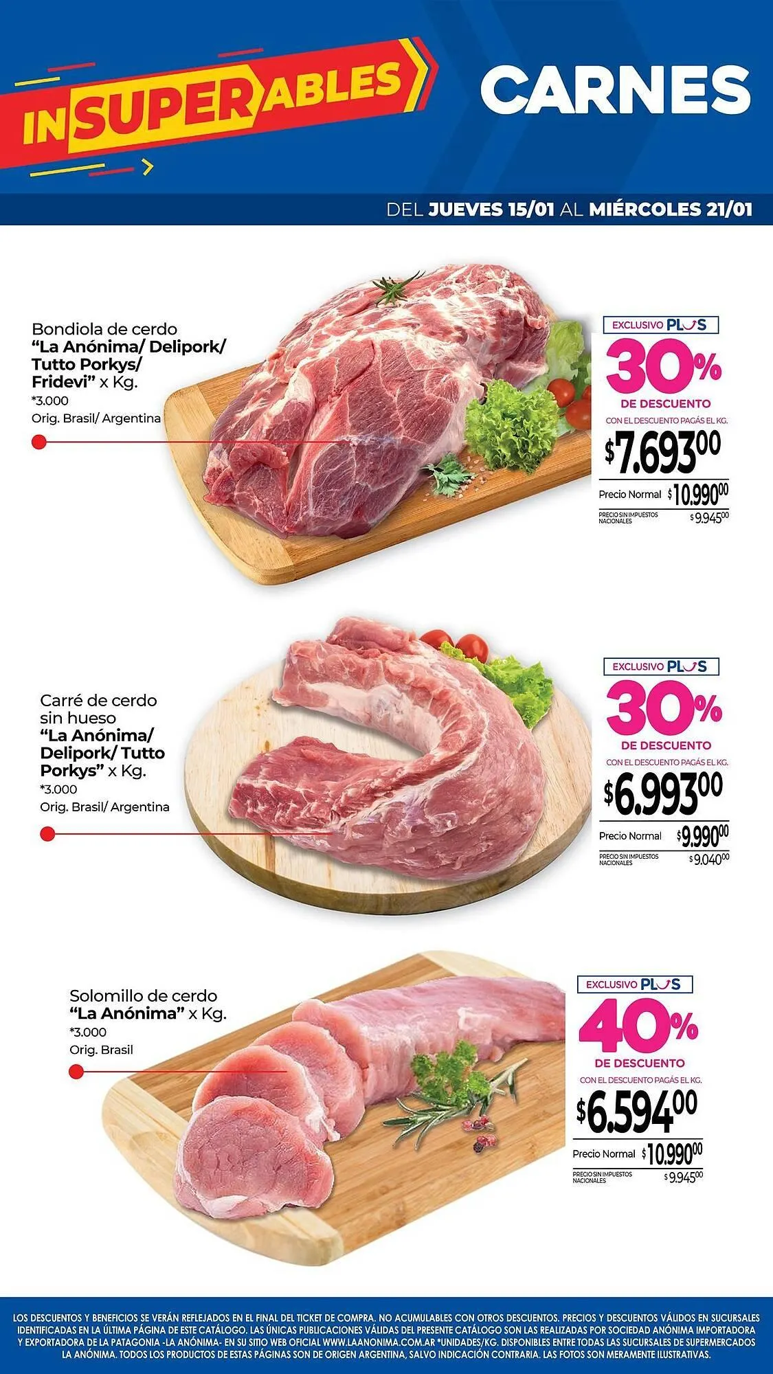 Ofertas de Catálogo La Anonima 15 de enero al 21 de enero 2026 - Página 3 del catálogo