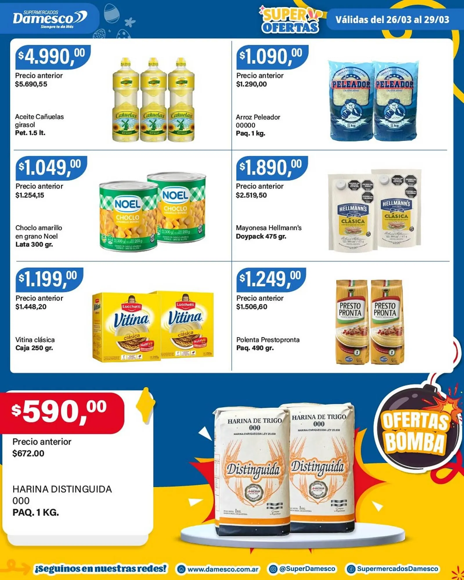 Ofertas de Catálogo Supermercados Damesco 26 de marzo al 29 de marzo 2026 - Página 3 del catálogo