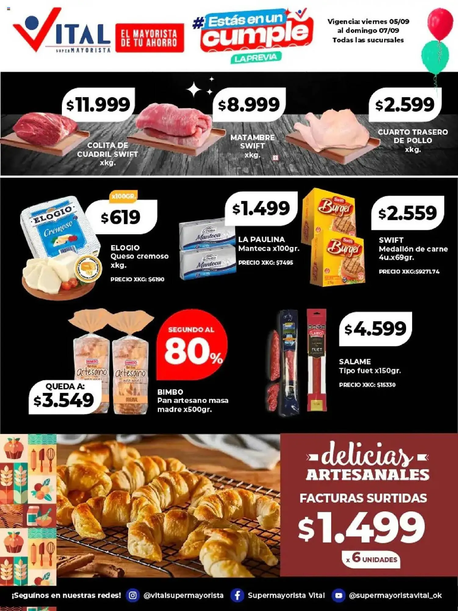 Ofertas de Catálogo Supermayorista Vital 5 de septiembre al 7 de septiembre 2025 - Página 2 del catálogo