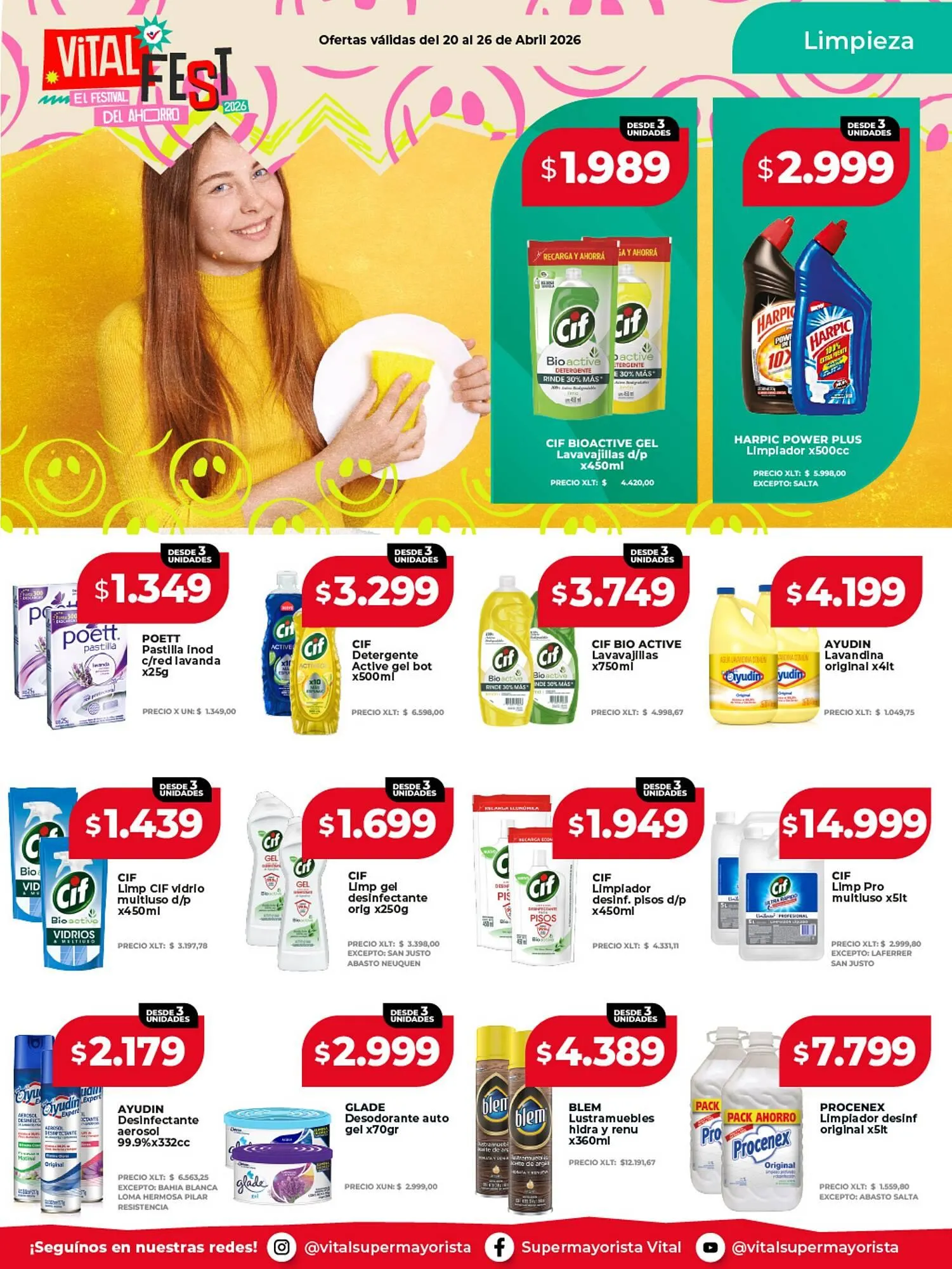Ofertas de Catálogo Supermayorista Vital 20 de abril al 26 de abril 2026 - Página 7 del catálogo