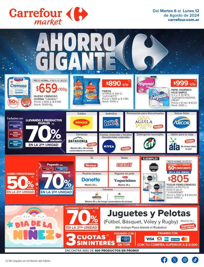 Ofertas de Excelente oferta para todos los clientes 6 de agosto al 12 de agosto 2024 - Página 1 del catálogo