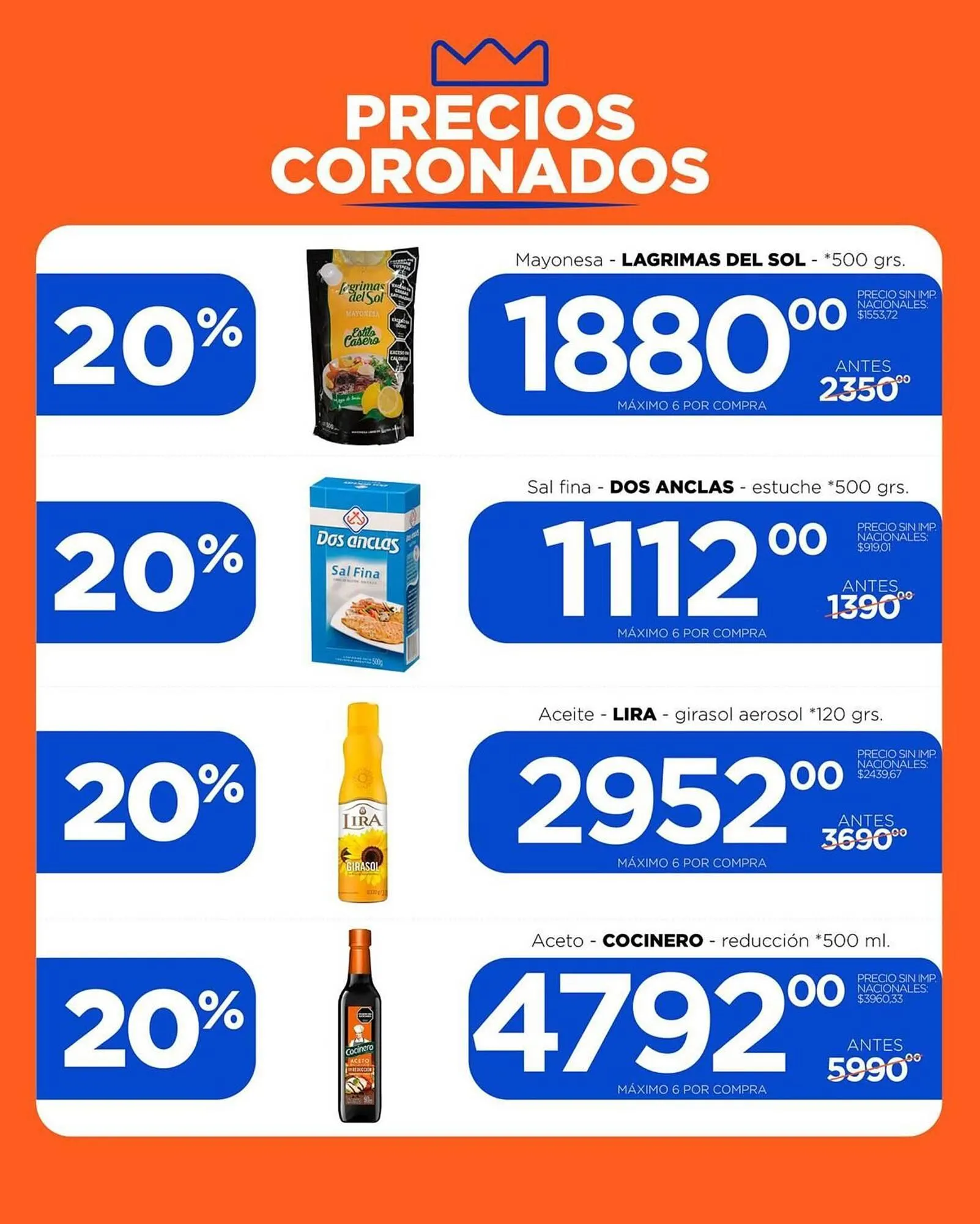 Ofertas de Catálogo Supermercados Monarca 22 de abril al 26 de abril 2025 - Página 10 del catálogo