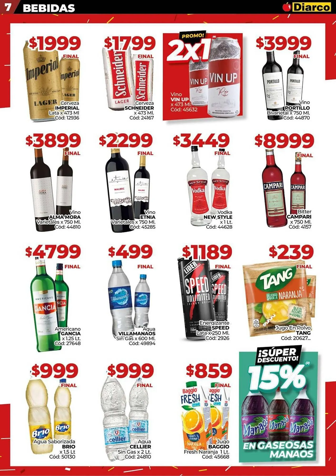 Ofertas de Catálogo Diarco 31 de marzo al 4 de abril 2025 - Página 9 del catálogo