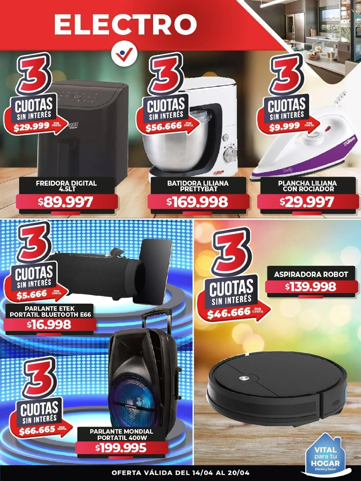 Ofertas de Catálogo Supermayorista Vital 14 de abril al 20 de abril 2025 - Página 3 del catálogo