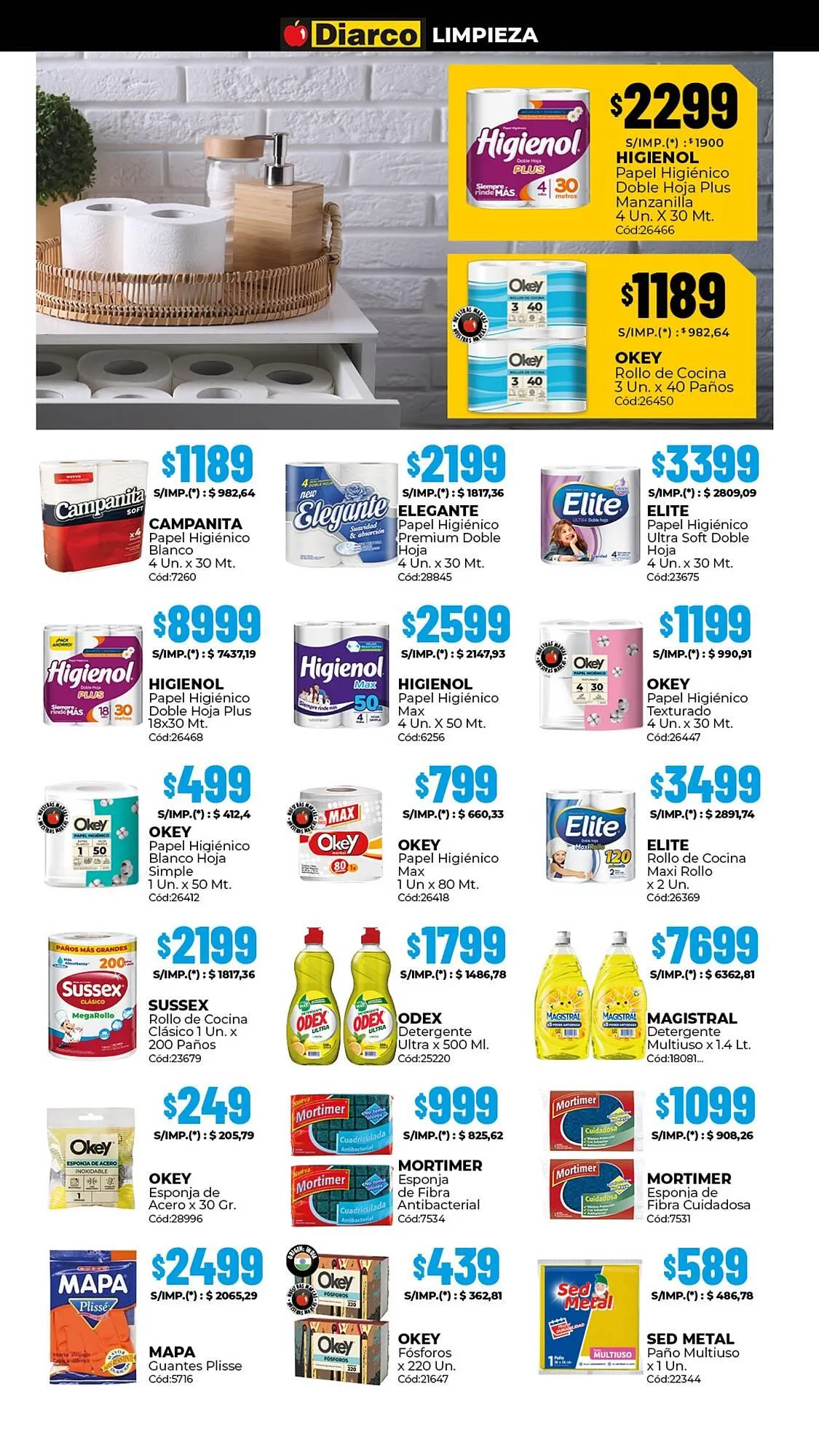 Ofertas de Catálogo Diarco 9 de febrero al 13 de febrero 2026 - Página 17 del catálogo