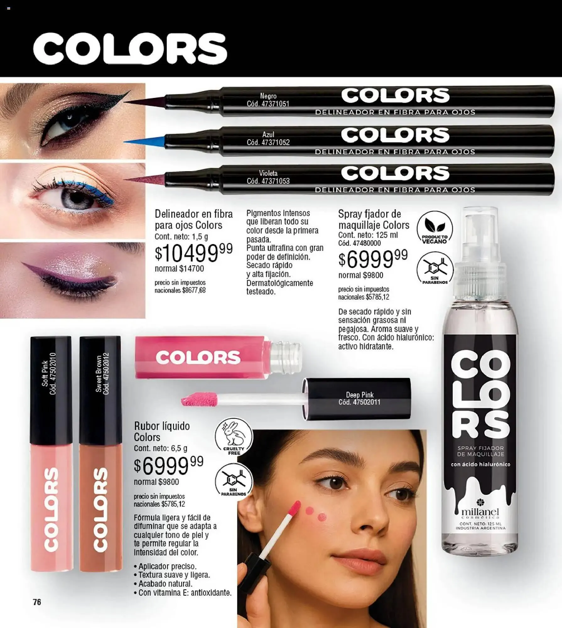 Ofertas de Catálogo Millanel Cosmética 2 de marzo al 29 de marzo 2026 - Página 76 del catálogo