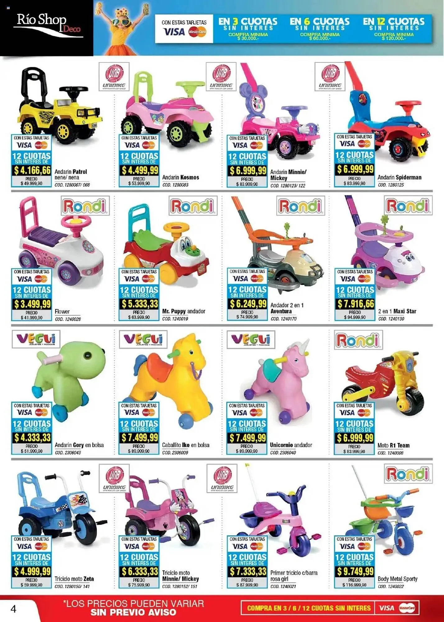 Ofertas de Catálogo Rio Shop Deco 1 de agosto al 1 de septiembre 2025 - Página 4 del catálogo