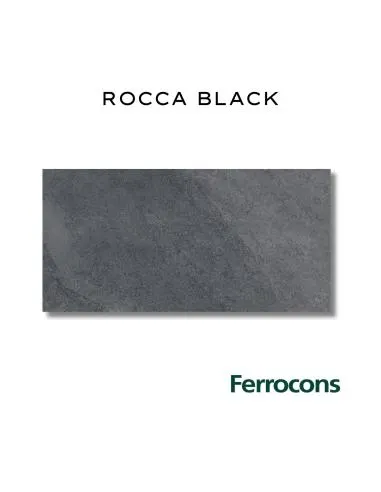 VITE ROCCA BLACK NAT 60X120 PORC REC