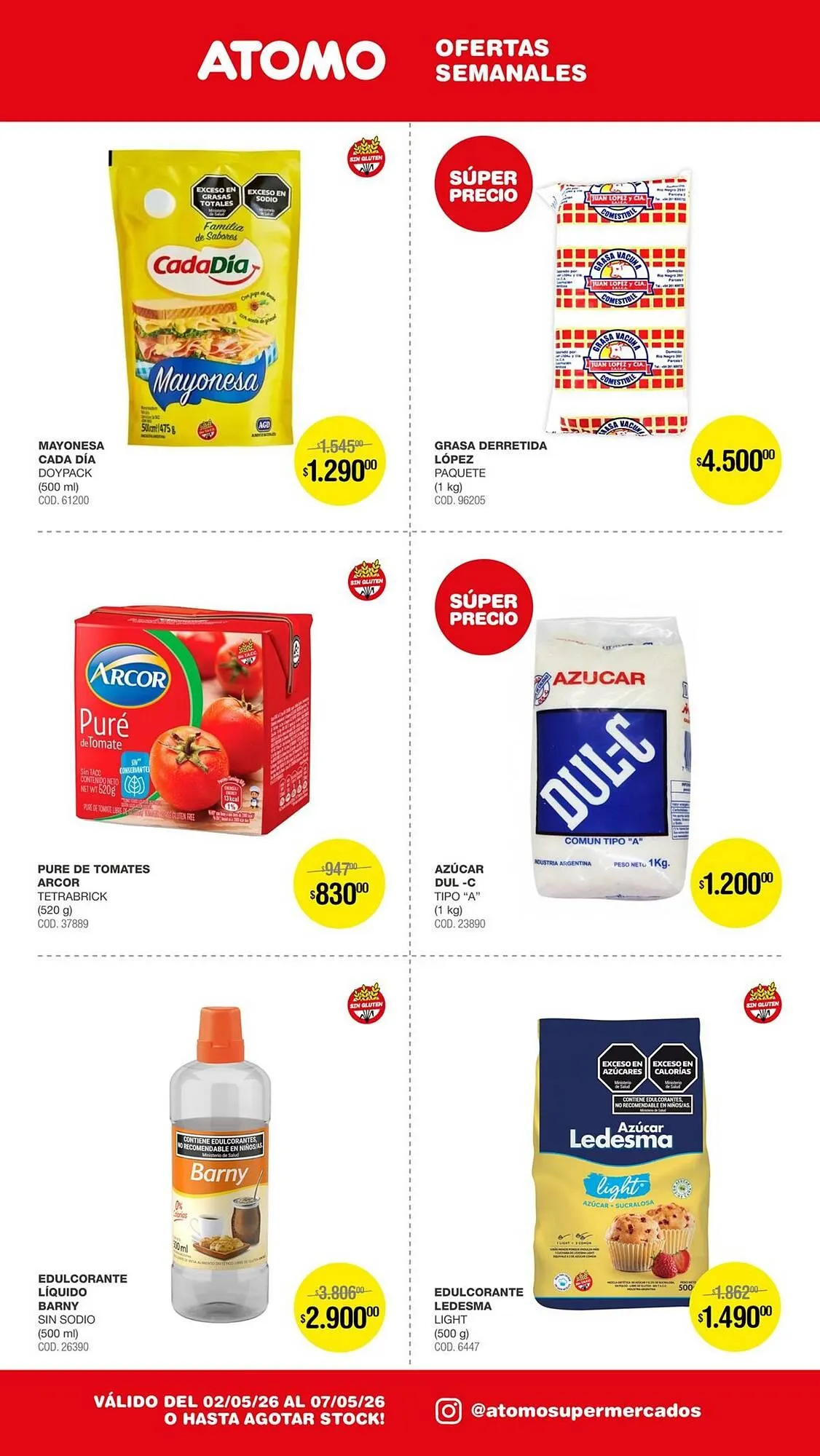 Ofertas de Catálogo Atomo Conviene 1 de mayo al 7 de mayo 2026 - Página 8 del catálogo