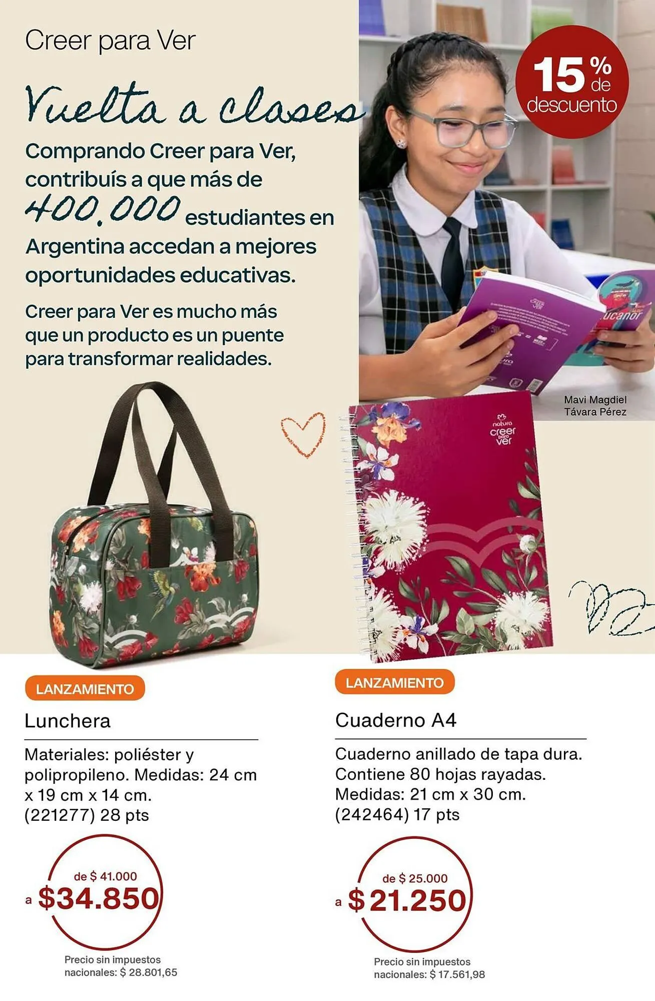 Ofertas de Catálogo Natura 1 de marzo al 31 de marzo 2026 - Página 259 del catálogo