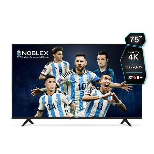Smart TV LED 75" Noblex DK75X7500 4K Ultra HD