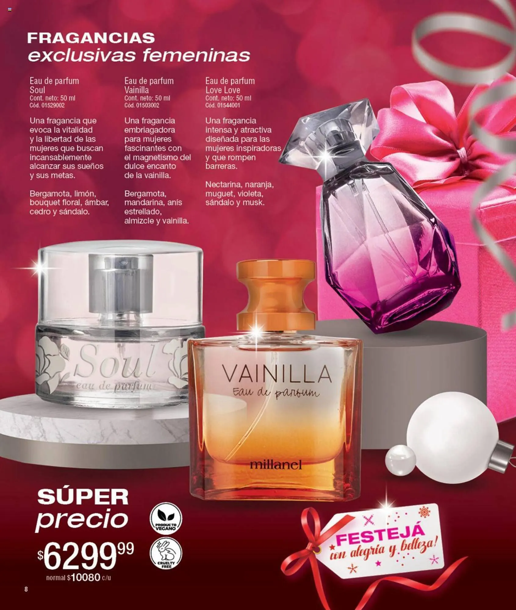 Ofertas de Catálogo Millanel Cosmética 13 de noviembre al 10 de diciembre 2023 - Página 8 del catálogo
