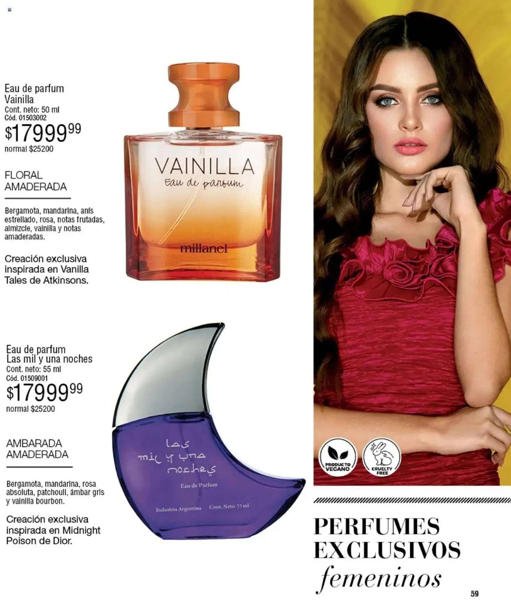 Ofertas de Catálogo Millanel Cosmética 21 de julio al 18 de agosto 2025 - Página 59 del catálogo