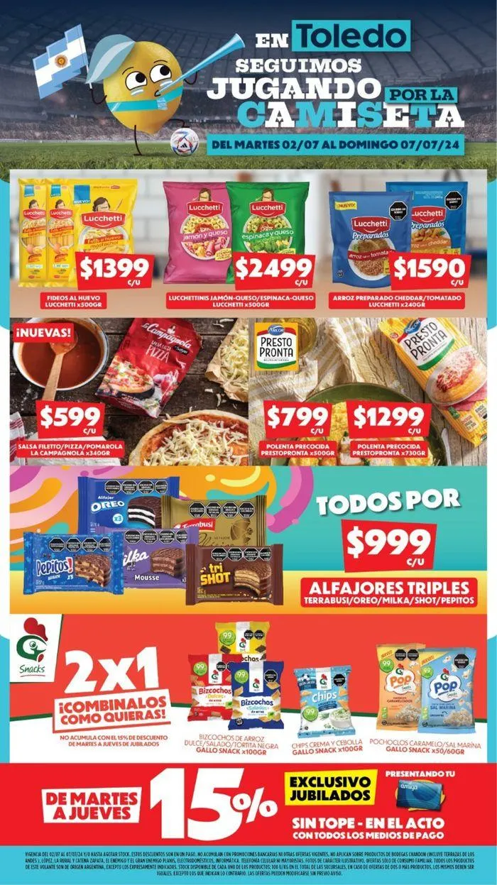 Ofertas de Catálogo Supermercados Toledo 2 de julio al 7 de julio 2024 - Página 4 del catálogo