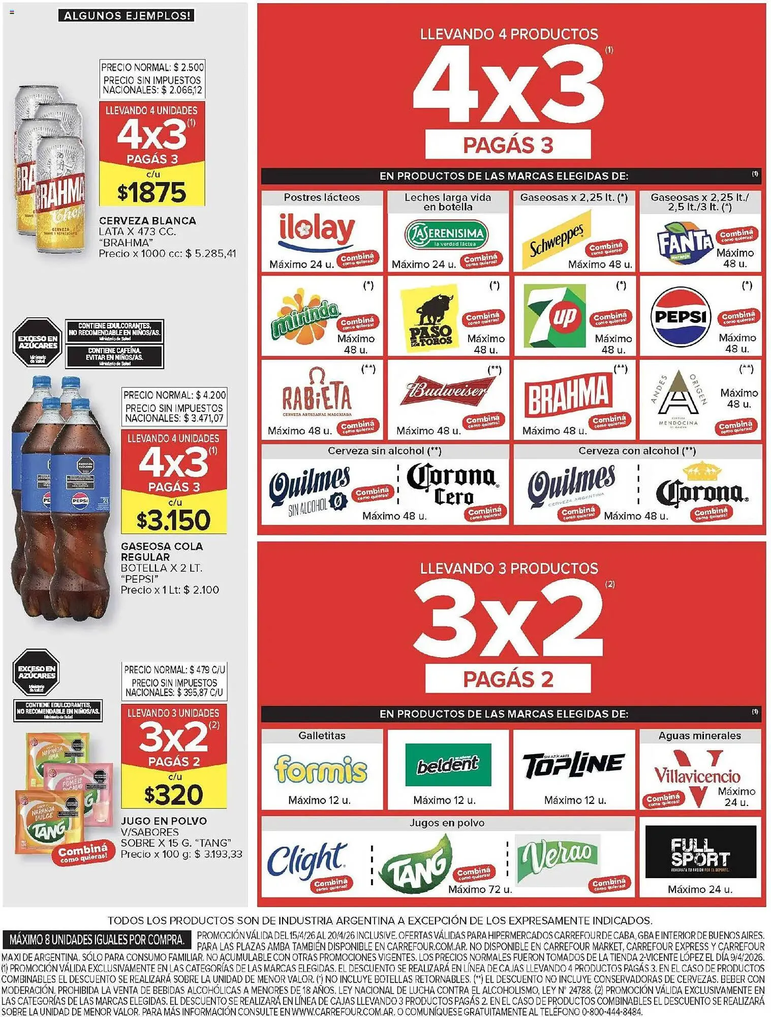 Ofertas de Catálogo Carrefour 15 de abril al 20 de abril 2026 - Página 4 del catálogo