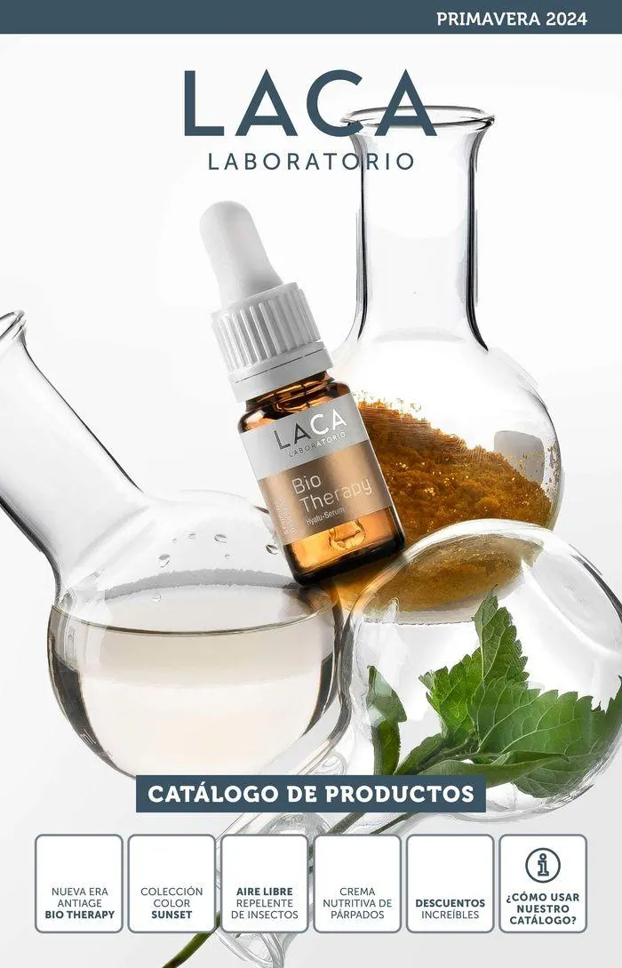 Ofertas de Catálogo de Laboratorio Laca 23 de septiembre al 31 de octubre 2024 - Página 1 del catálogo