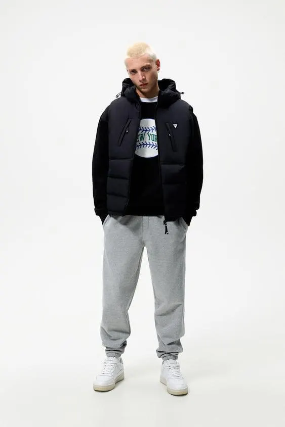 CHALECO ACOLCHADO CAPUCHA