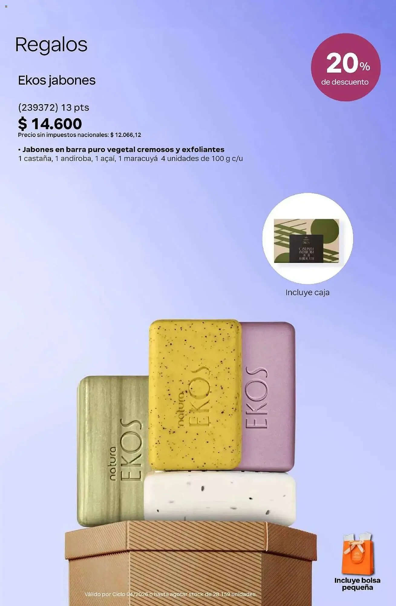 Ofertas de Catálogo Natura 1 de abril al 1 de mayo 2026 - Página 22 del catálogo