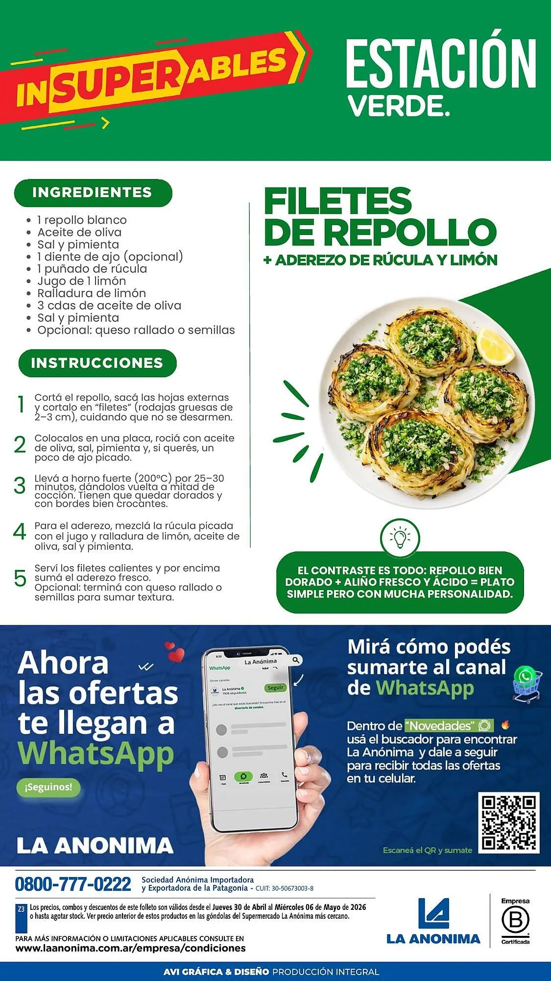 Ofertas de Catálogo La Anonima 30 de abril al 6 de mayo 2026 - Página 6 del catálogo