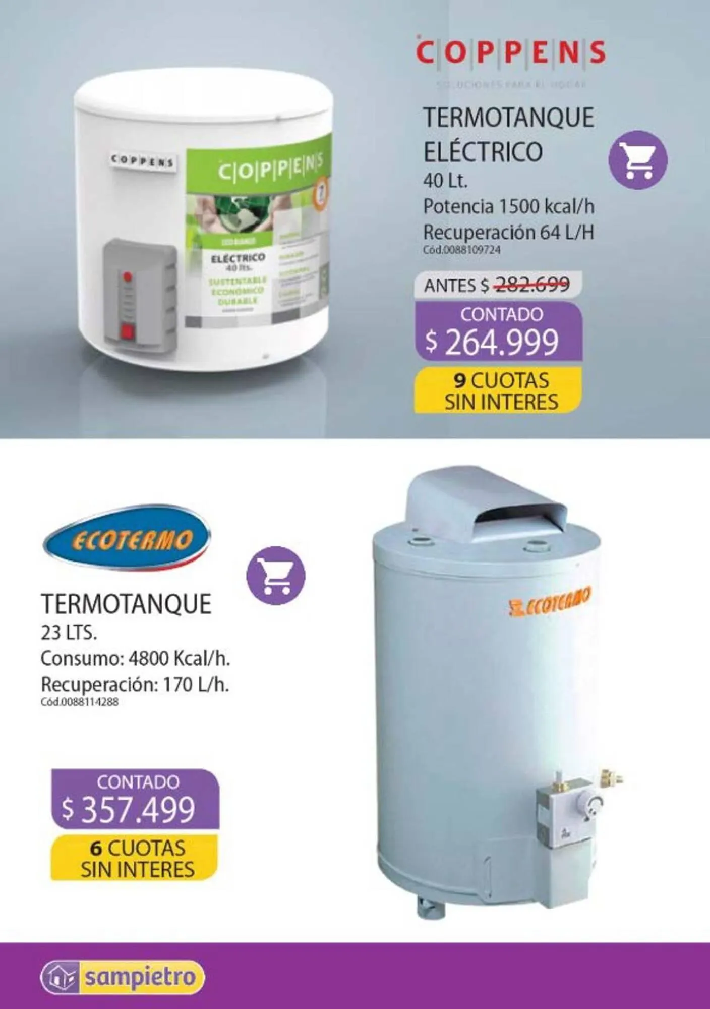 Ofertas de Catálogo Sampietro 16 de diciembre al 31 de diciembre 2024 - Página 40 del catálogo