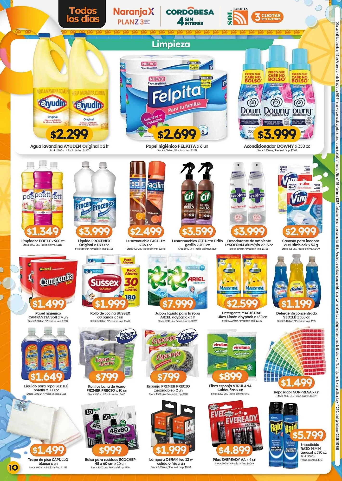 Ofertas de Folleto Cordiez 19 de febrero al 4 de marzo 2026 - Página 10 del catálogo