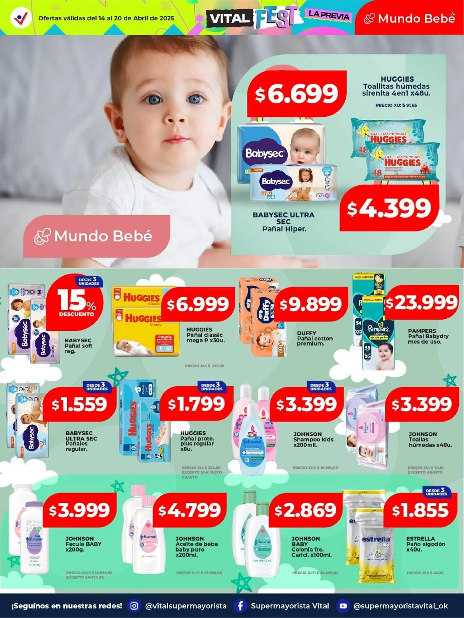 Ofertas de Catálogo Supermayorista Vital 14 de abril al 20 de abril 2025 - Página 7 del catálogo