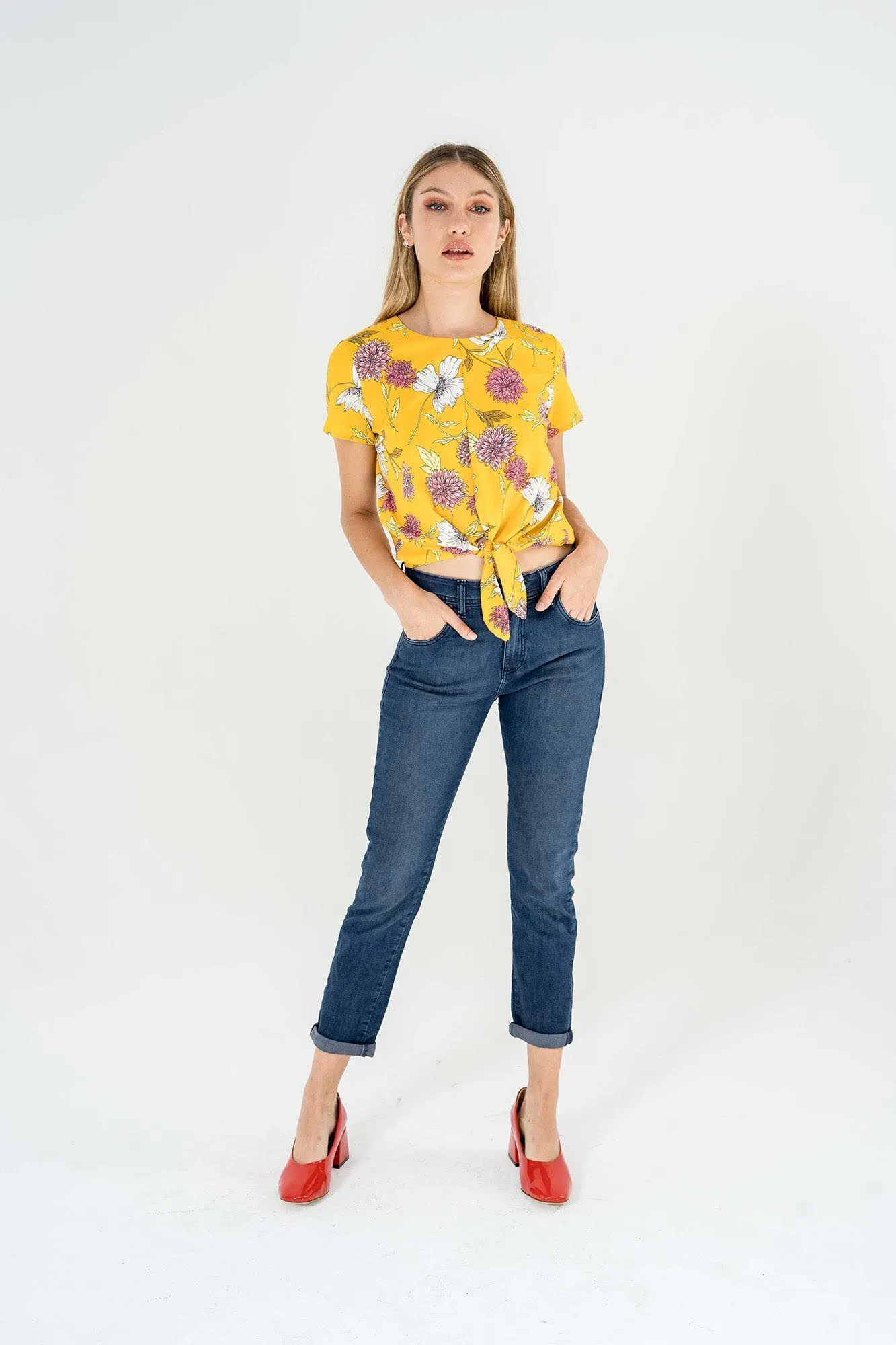 blusa furtado amarillo