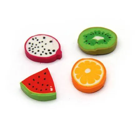 Gomas De Borrar Frutas En Zip