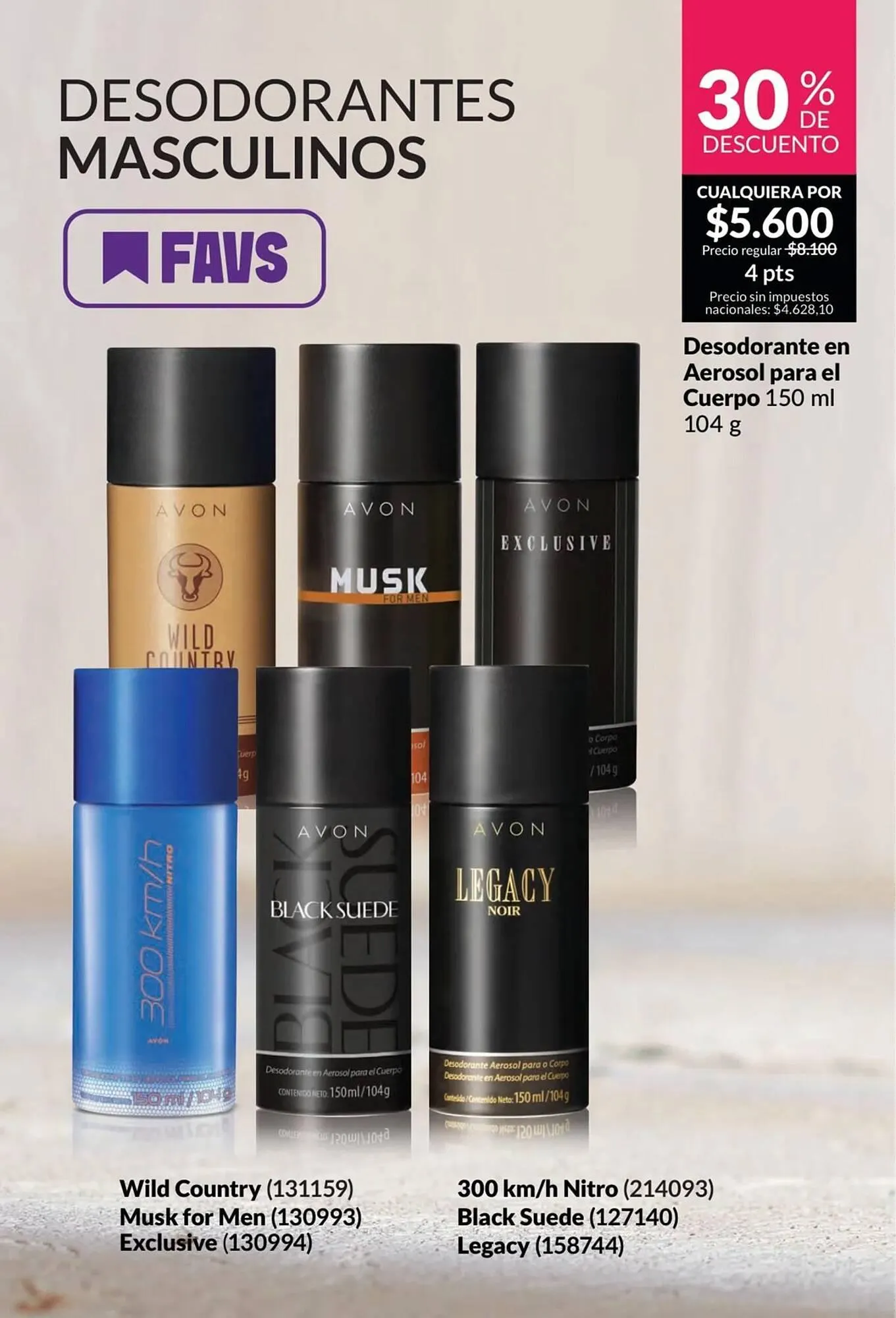 Ofertas de Catálogo Avon 1 de agosto al 31 de agosto 2026 - Página 165 del catálogo