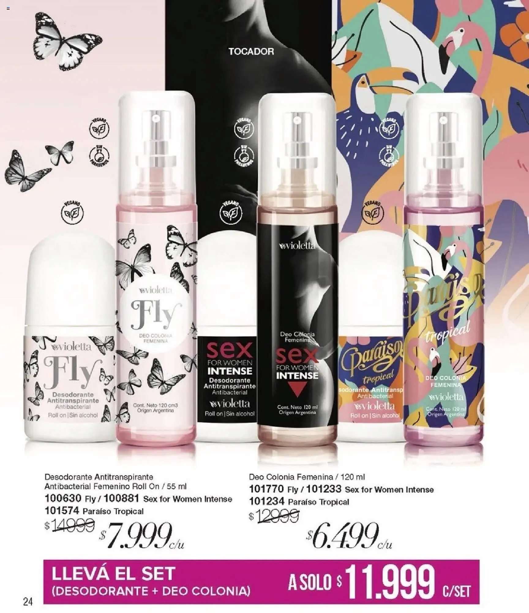 Ofertas de Catálogo Violetta Cosméticos 20 de noviembre al 1 de enero 2026 - Página 24 del catálogo