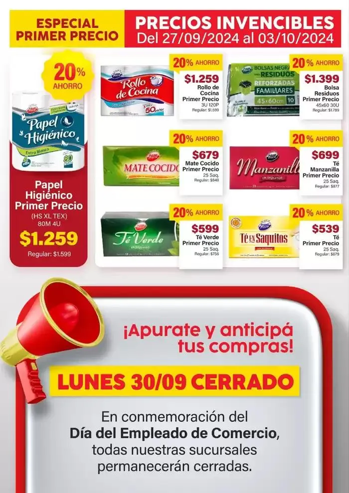 Ofertas de Ofertas Supermercados Aiello 28 de septiembre al 12 de octubre 2024 - Página 6 del catálogo