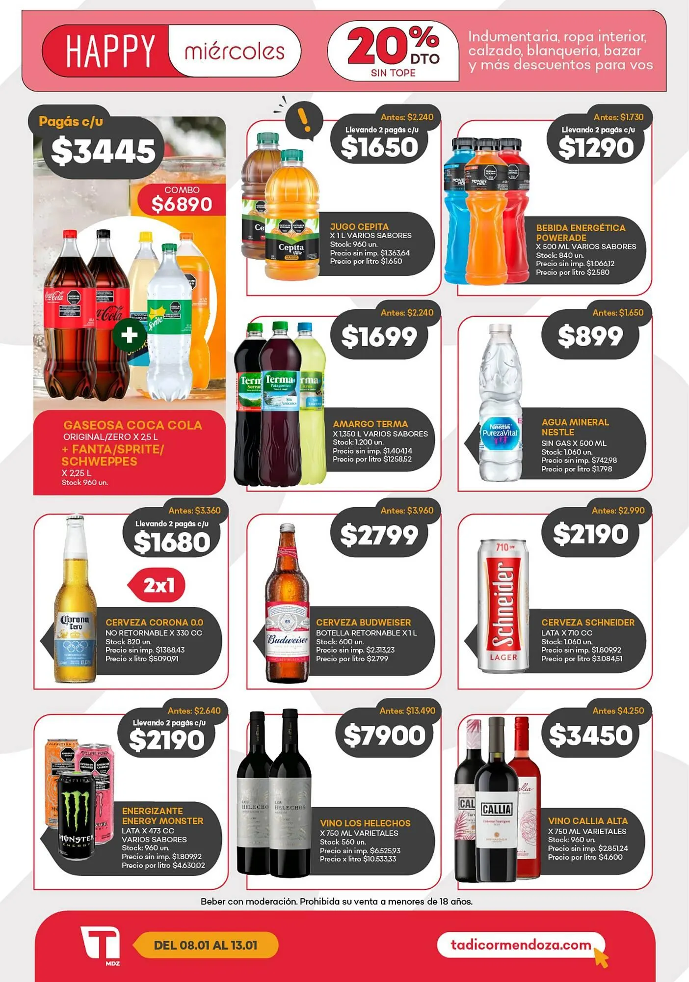 Ofertas de Catálogo Supermercados Tadicor 7 de enero al 13 de enero 2026 - Página 3 del catálogo