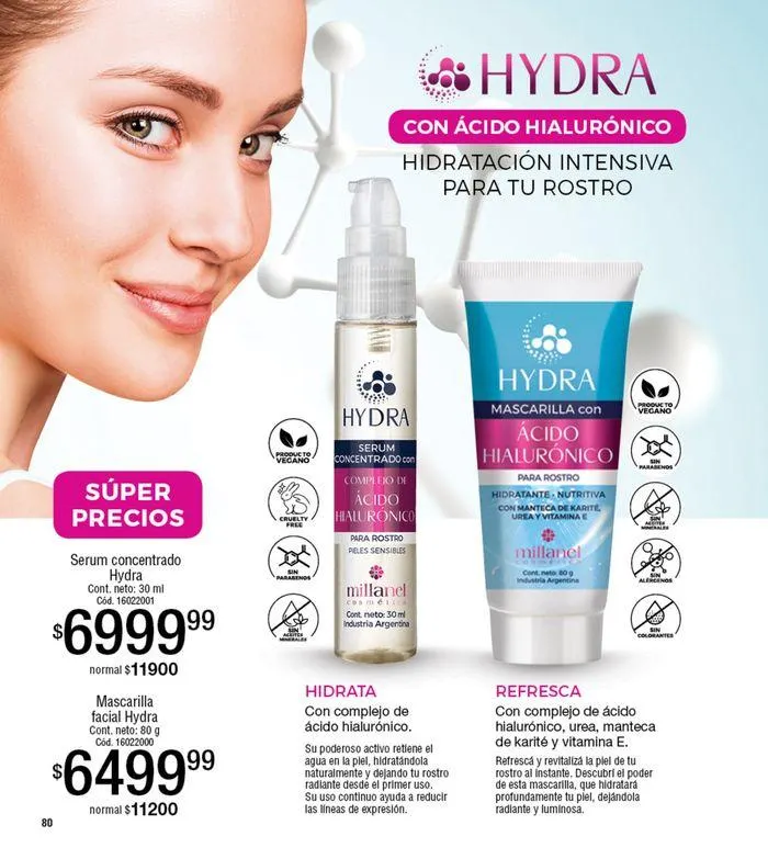 Ofertas de Catálogo Millanel Cosmética C10 26 de agosto al 22 de septiembre 2024 - Página 80 del catálogo