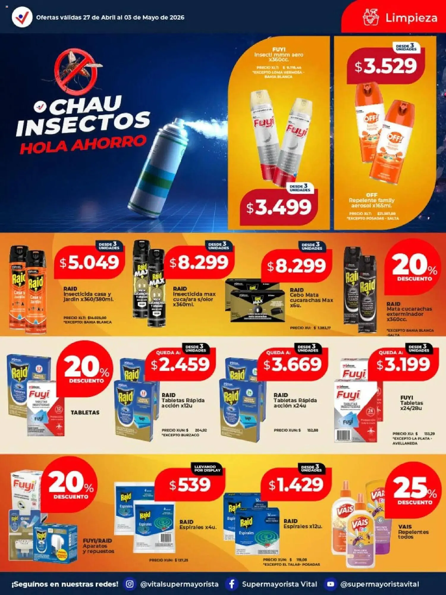 Ofertas de Catálogo Supermayorista Vital 27 de abril al 3 de mayo 2026 - Página 10 del catálogo