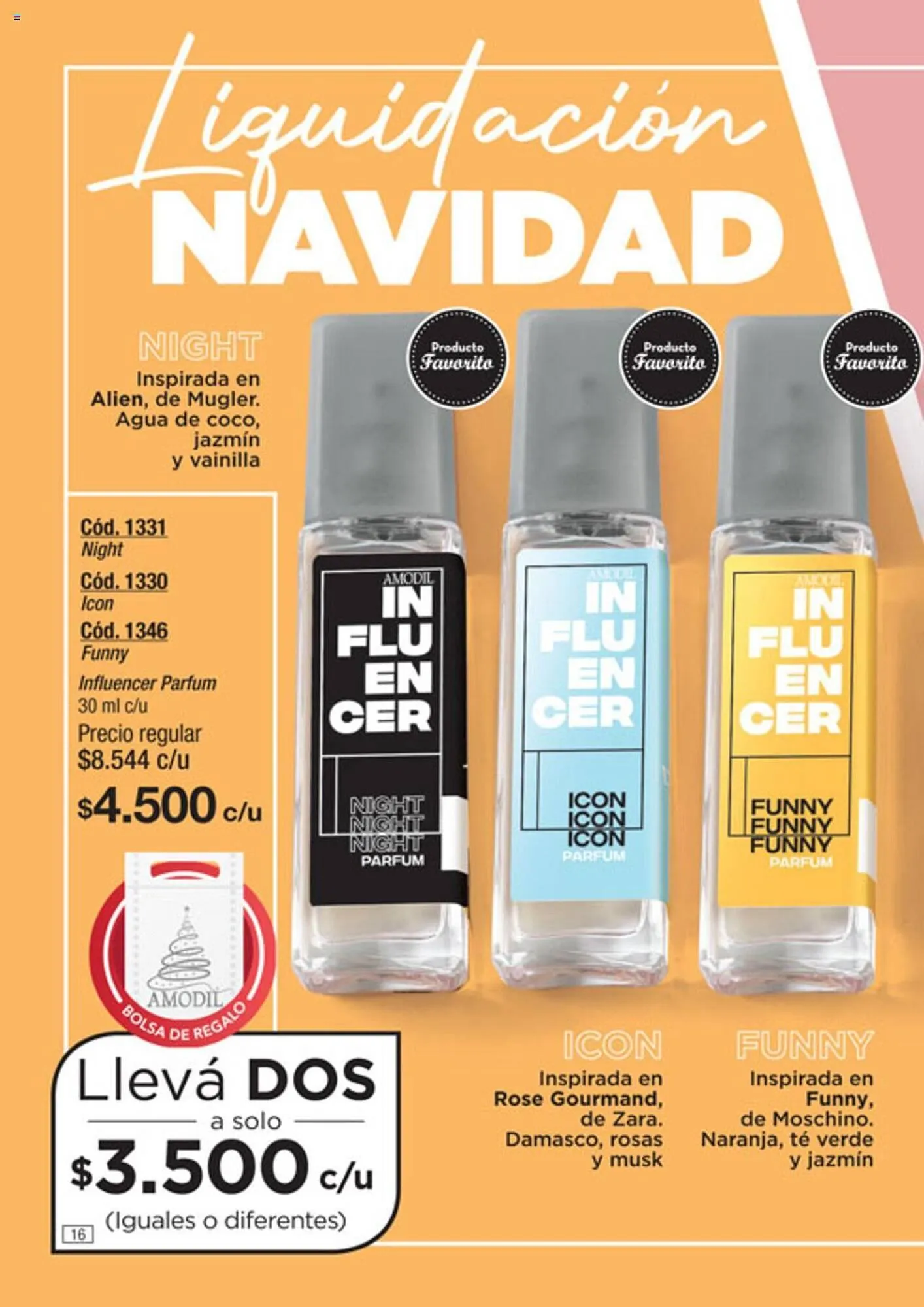 Ofertas de Catálogo Amodil 6 de diciembre al 19 de diciembre 2023 - Página 16 del catálogo