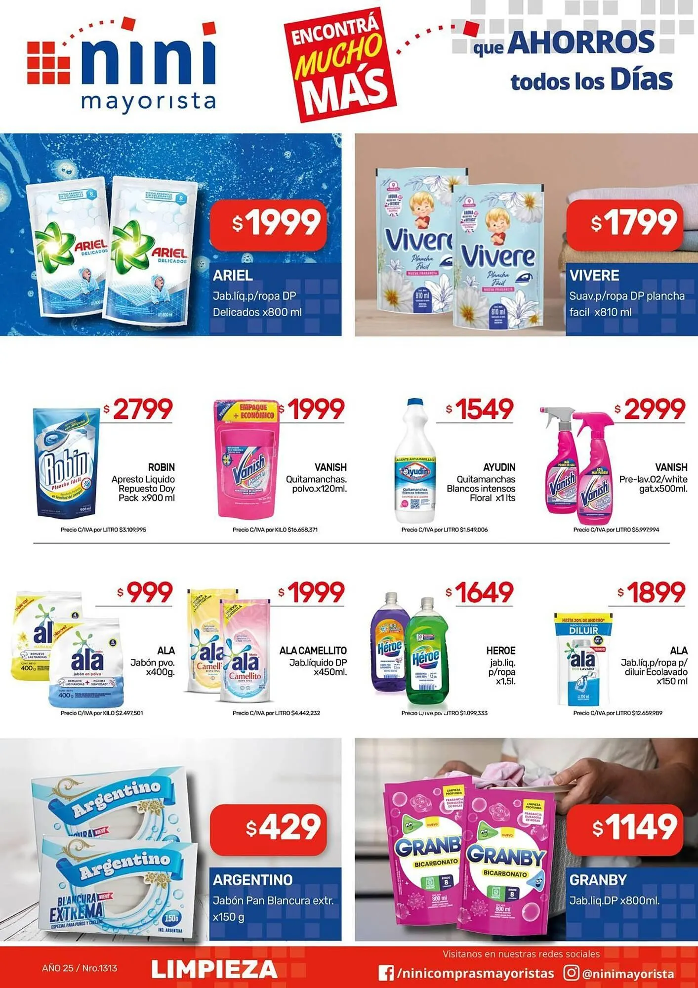 Ofertas de Catálogo Nini Mayorista 23 de junio al 29 de junio 2025 - Página 8 del catálogo