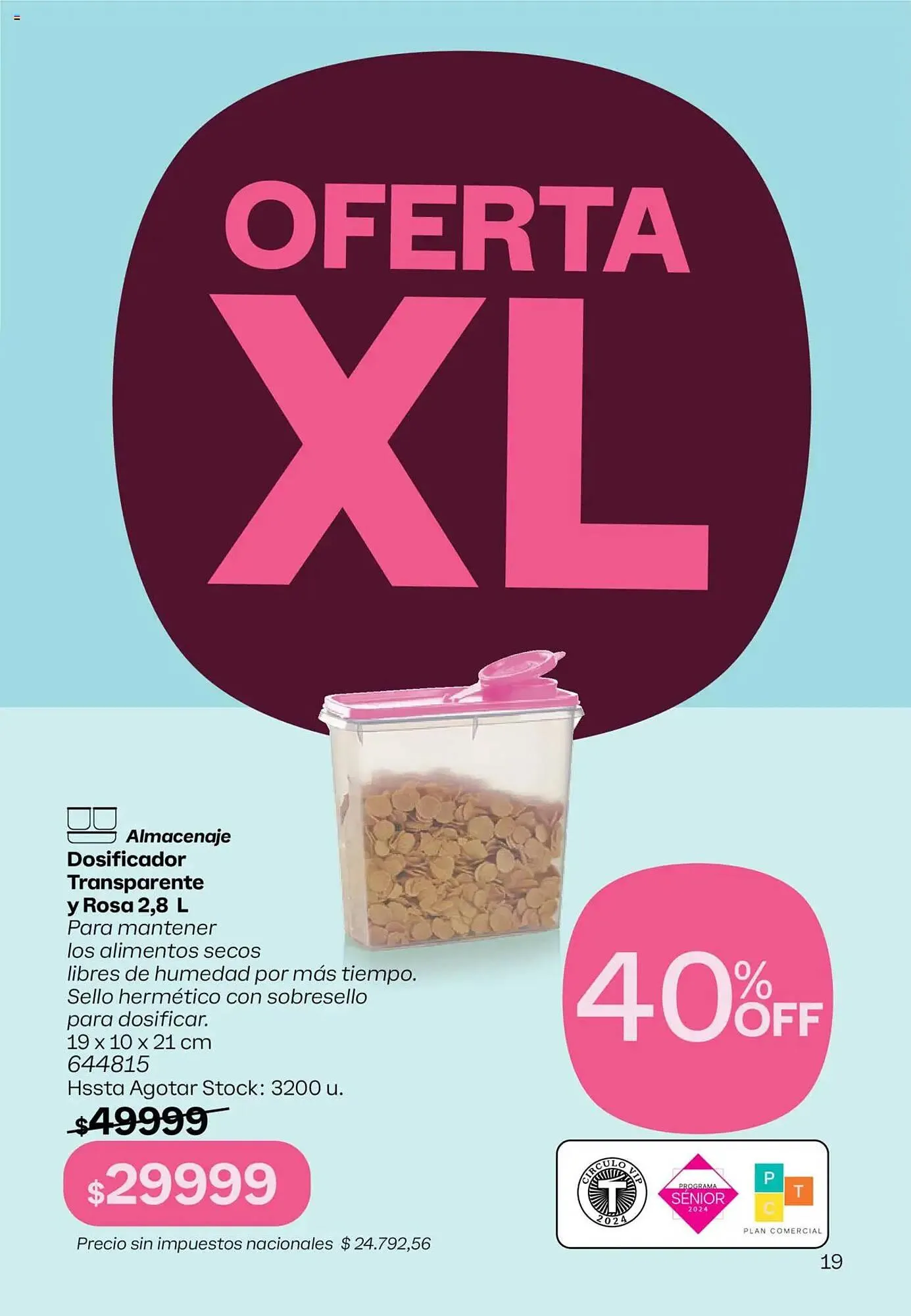 Ofertas de Catálogo Tupperware 16 de junio al 10 de julio 2025 - Página 20 del catálogo