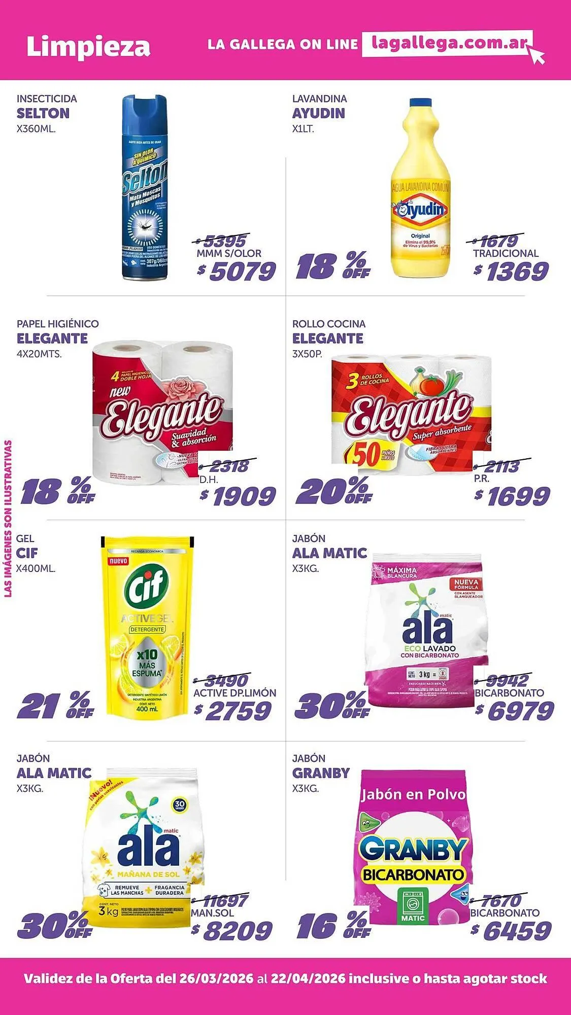 Ofertas de Catálogo La Gallega Supermercados 7 de abril al 22 de abril 2026 - Página 7 del catálogo