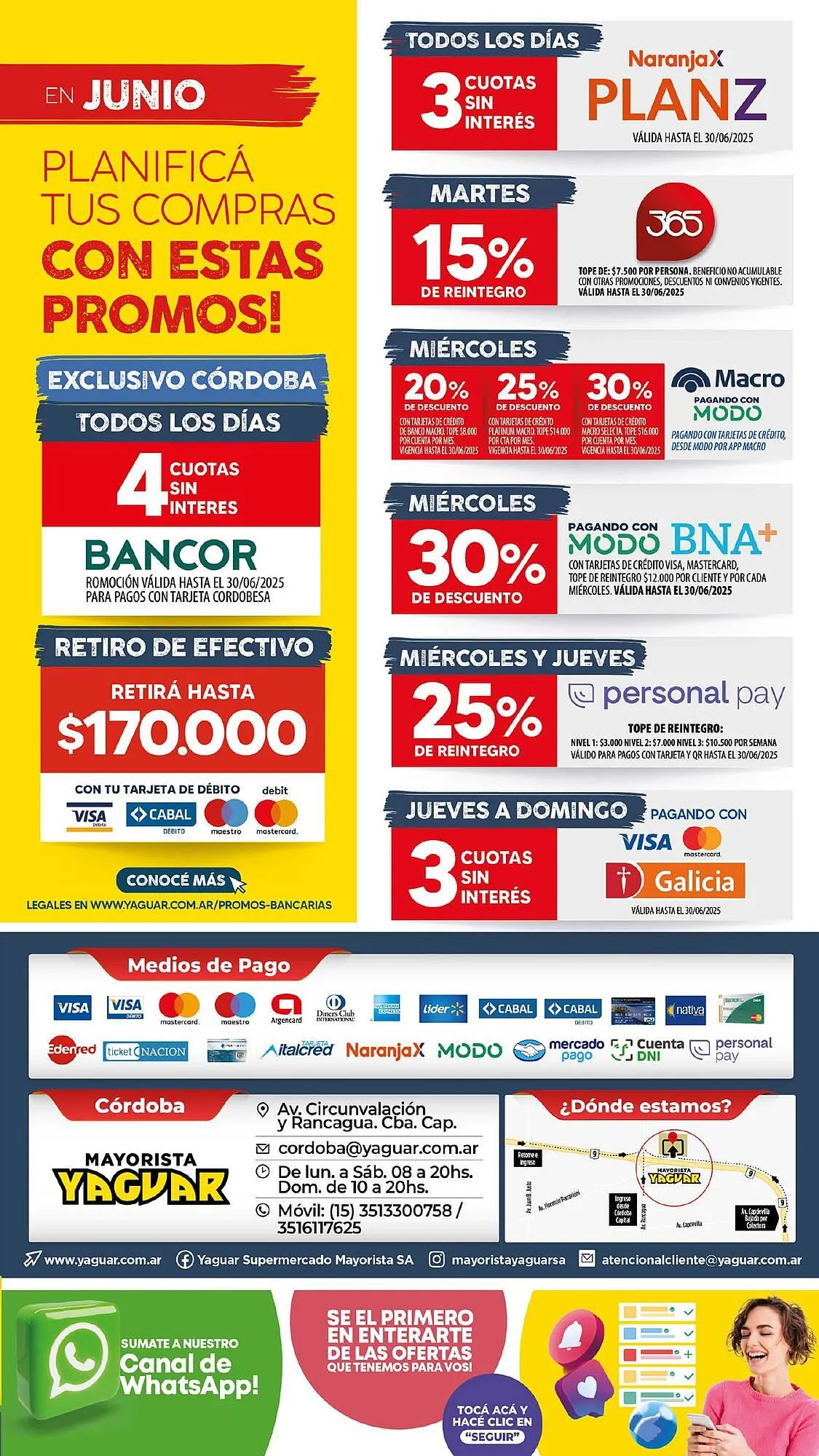 Ofertas de Catálogo Supermercados Yaguar 9 de junio al 16 de junio 2025 - Página 14 del catálogo