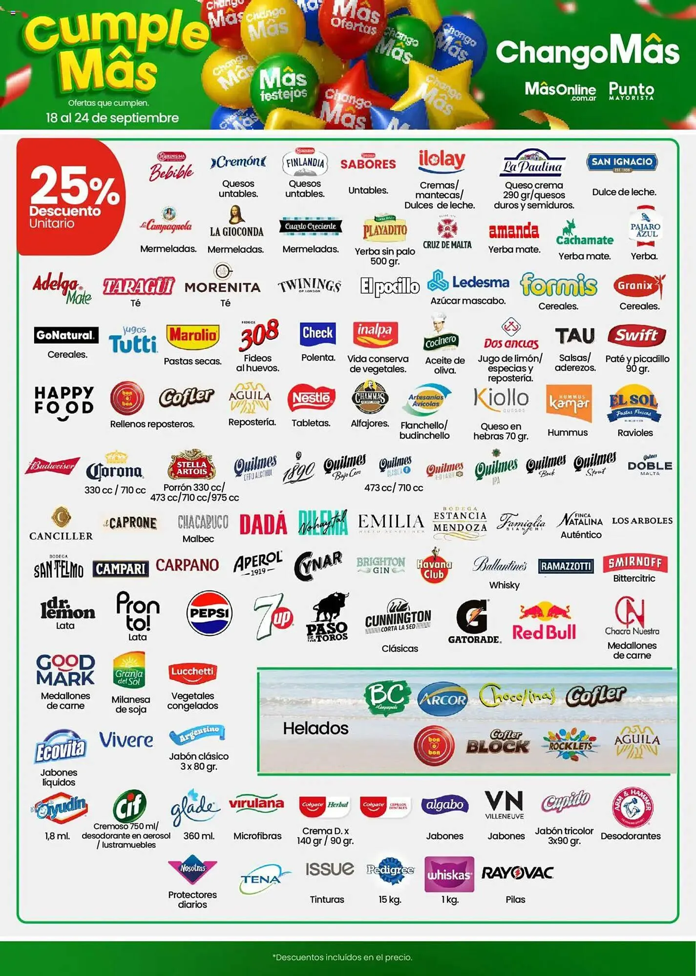 Ofertas de Catálogo Changomas 18 de septiembre al 24 de septiembre 2025 - Página 4 del catálogo
