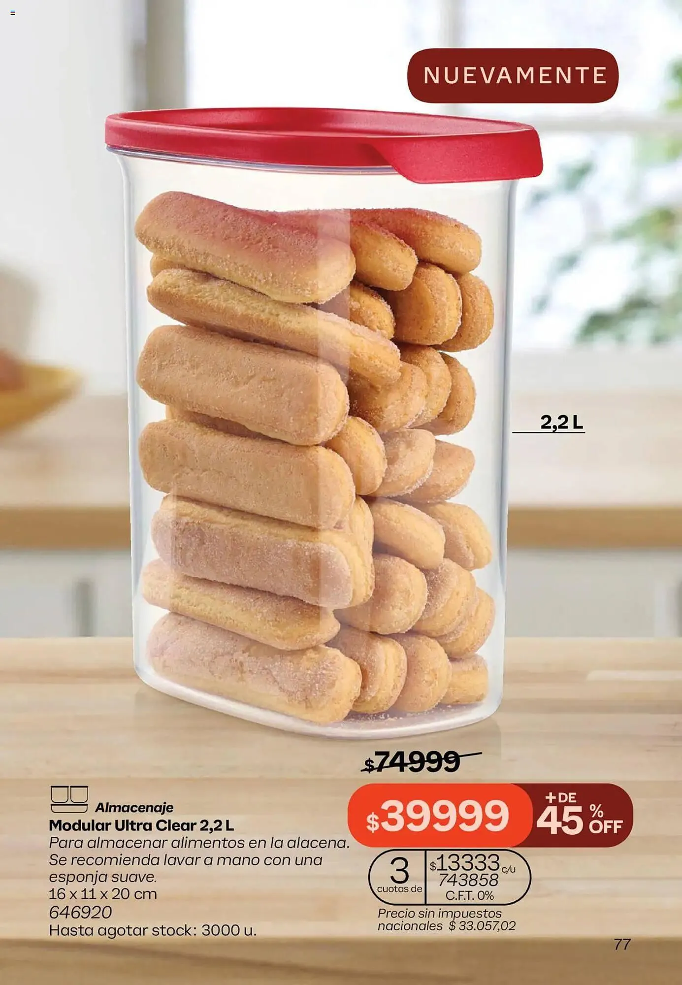 Ofertas de Catálogo Tupperware 16 de junio al 10 de julio 2025 - Página 78 del catálogo