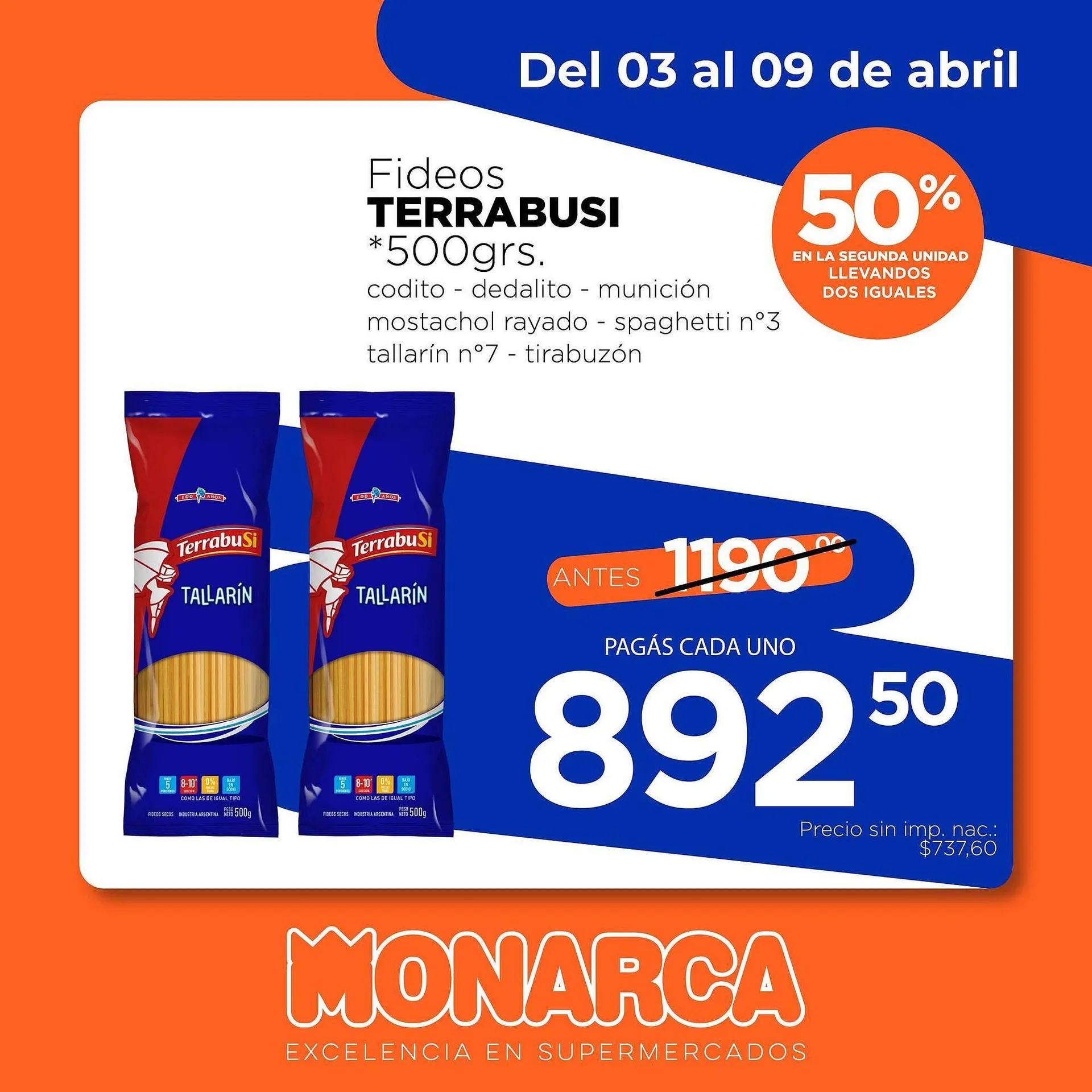Ofertas de Catálogo Supermercados Monarca 3 de abril al 9 de abril 2026 - Página 5 del catálogo