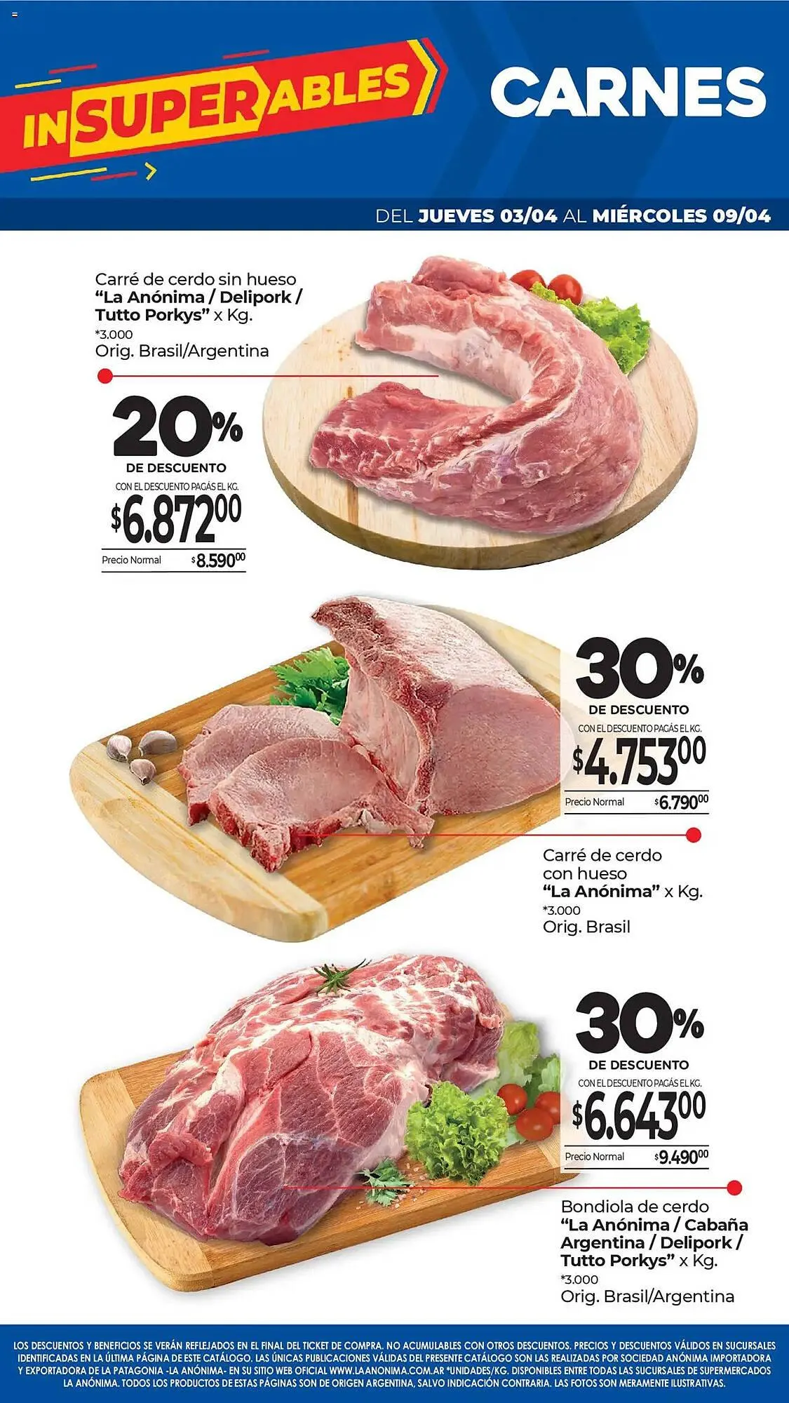 Ofertas de Catálogo La Anonima 3 de abril al 9 de abril 2025 - Página 3 del catálogo